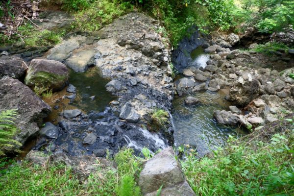 Source water of Curug Kedondong in Kebumen