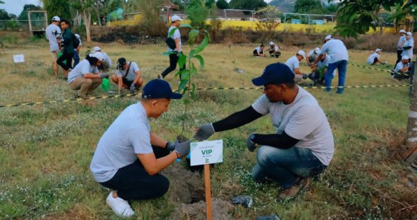 Tree-planting event in Yogyakarta with Daimler Indonesia