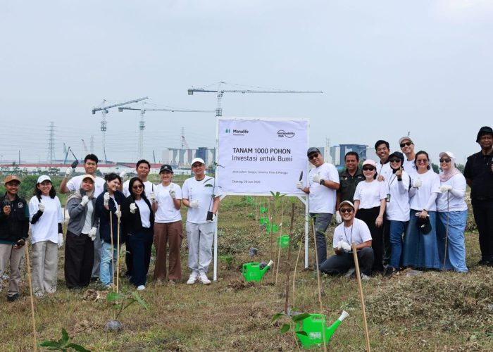 MAMI's volunteers participated in the tree planting activity.